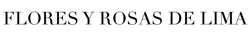 Logotipo Flores y Rosas de Lima